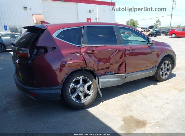 7FARW1H56HE002865 2017 HONDA CR-V Бордовый 