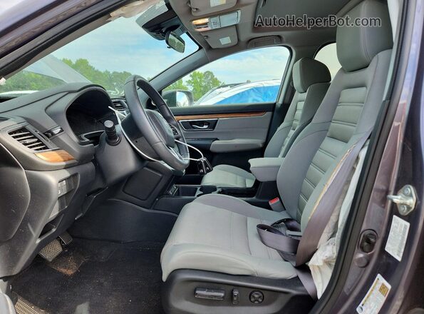 7FARW1H56LE021148 2020 HONDA CR-V Gray Вид салону спереду