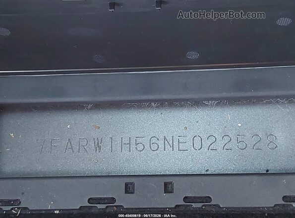 7FARW1H56NE022528 2022 HONDA CR-V Gray Вид підкапотного простору