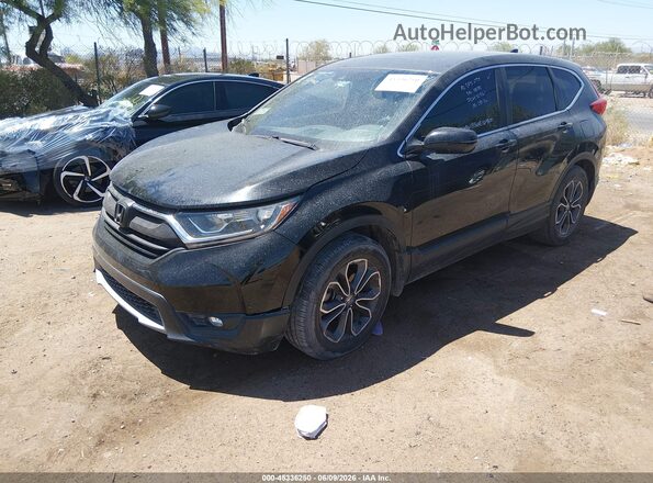 7FARW1H56NE024800 2022 HONDA CR-V Черный Передняя левая четверть
