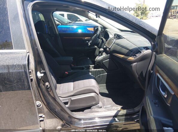 7FARW1H56NE024800 2022 HONDA CR-V Черный Вид салона спереди