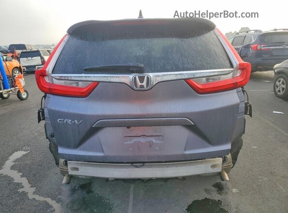 7FARW1H57HE043263 2017 HONDA CR-V Gray Rear view