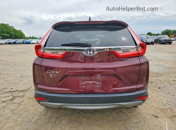 7FARW1H57KE015289 2019 HONDA CR-V Maroon უკანა ხედი