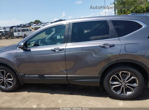 7FARW1H57ME023296 2021 HONDA CR-V Gray Панорамний вид салону 360°