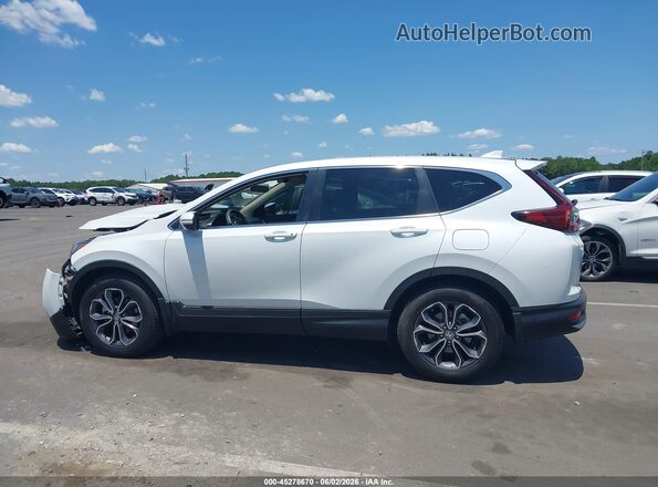 7FARW1H57NE024725 2022 HONDA CR-V White Vista interior de 360 grados