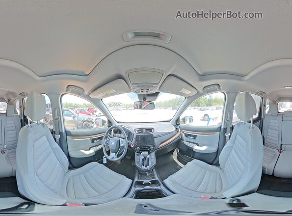 7FARW1H58HE026651 2017 HONDA CR-V Silver Панорамний вид салону 360°