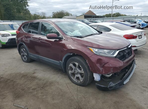 7FARW1H58JE023027 2018 HONDA CR-V Maroon 