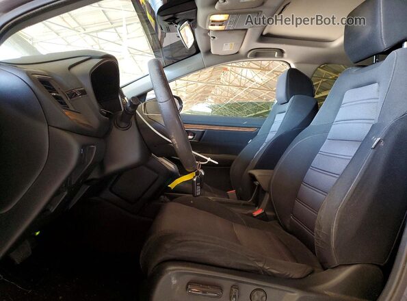 7FARW1H59JE005359 2018 HONDA CR-V Gray Vista interior delantera