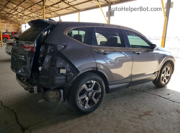 7FARW1H59JE005359 2018 HONDA CR-V Gray Trasero derecho