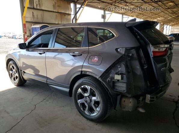 7FARW1H59JE005359 2018 HONDA CR-V Gray Trasero izquierdo