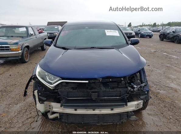 7FARW1H59JE013297 2018 HONDA CR-V Blue Вид задньої частини салону