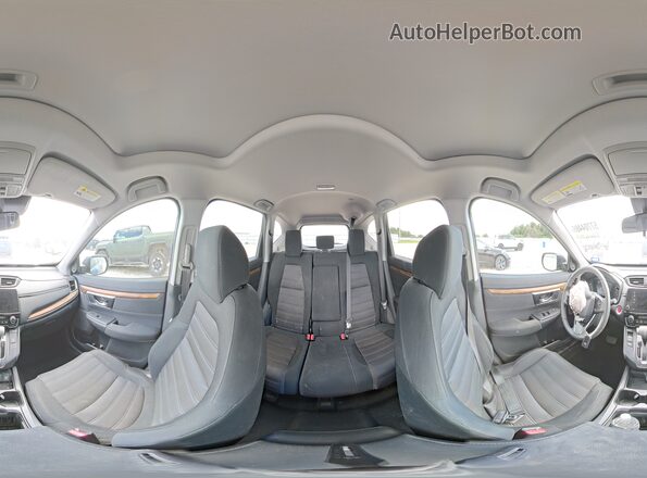 7FARW1H59JE040659 2018 HONDA CR-V Black Панорамний вид салону 360°