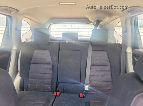 7FARW1H59JE040659 2018 HONDA CR-V Black Вид задніх сидінь