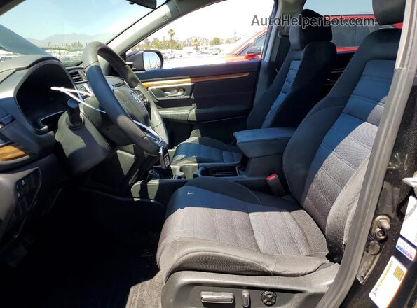 7FARW1H5XHE048649 2017 HONDA CR-V Черный Вид салона спереди