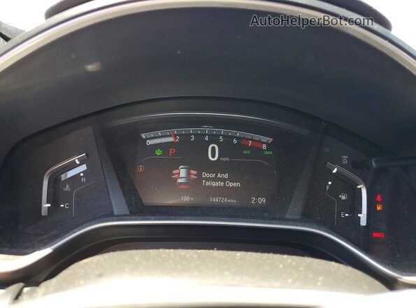 7FARW1H5XHE048649 2017 HONDA CR-V Черный Вид щитка приборов