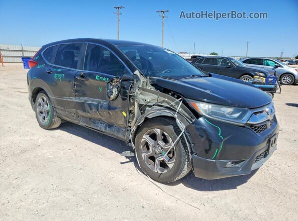 7FARW1H5XJE004527 2018 HONDA CR-V Black Delantero derecho