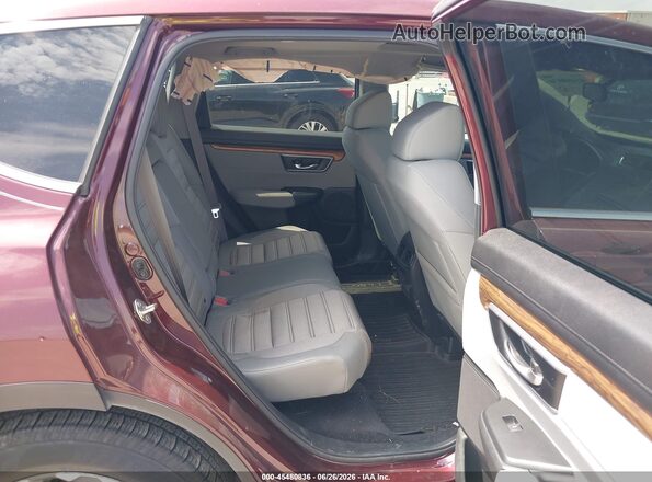 7FARW1H5XJE033171 2018 HONDA CR-V Red VIN կոդի պիտակի տեսք