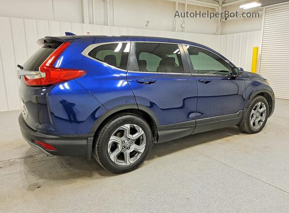 7FARW1H5XJE044509 2018 HONDA CR-V Blue Задня права чверть