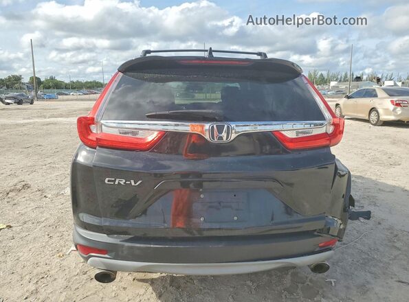 7FARW1H5XKE000396 2019 HONDA CR-V Black უკანა ხედი