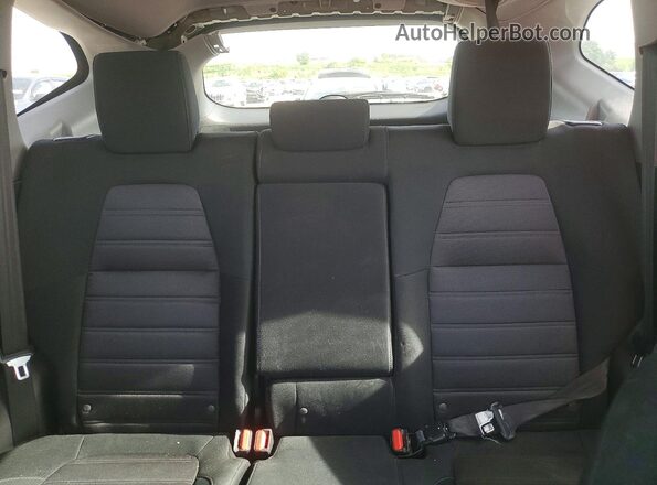 7FARW1H5XKE000396 2019 HONDA CR-V Black უკანა სავარძლების ხედი