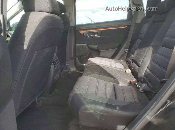 7FARW1H5XKE000396 2019 HONDA CR-V Black უკანა სალონის ხედი