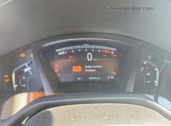 7FARW1H70ME016935 2021 HONDA CR-V Black Widok zestawu wskaźników