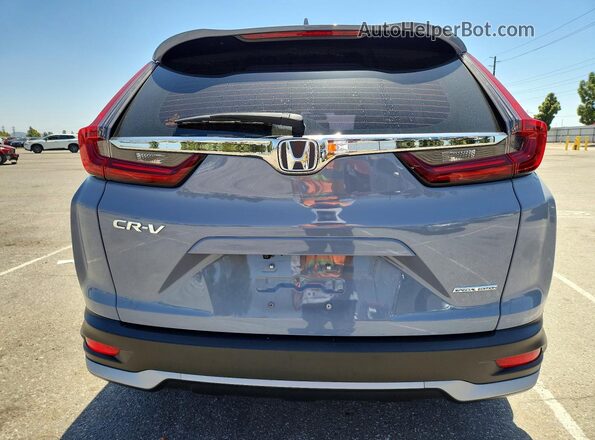 7FARW1H70ME019107 2021 HONDA CR-V Gray Widok z tyłu