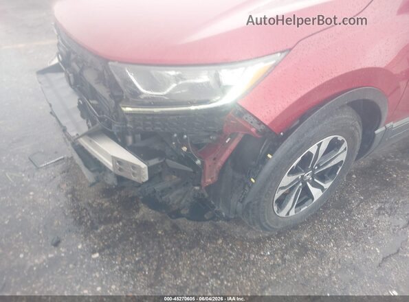 7FARW1H73ME022485 2021 HONDA CR-V Red Widok z przodu