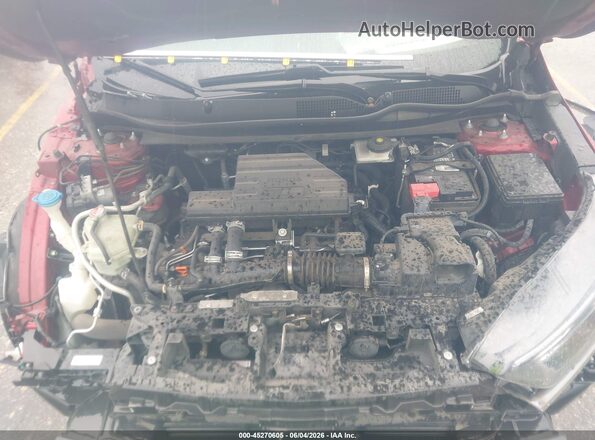 7FARW1H73ME022485 2021 HONDA CR-V Red Widok z tyłu