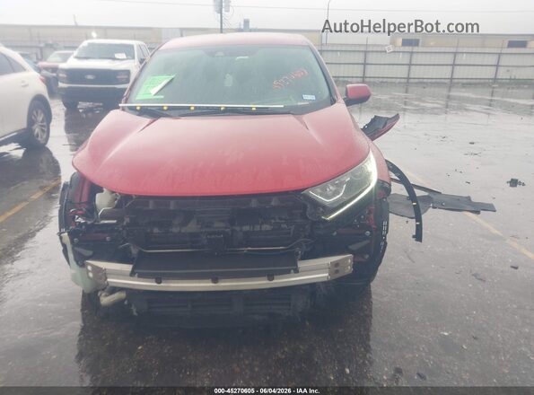 7FARW1H73ME022485 2021 HONDA CR-V Red Widok wnętrza z tyłu