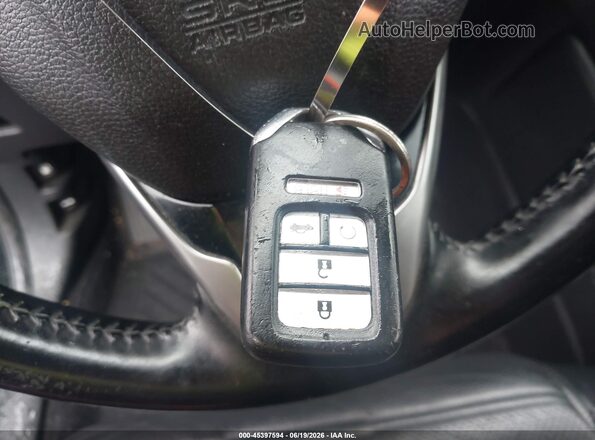 7FARW1H80HE002659 2017 HONDA CR-V Black Вид панелі приладів