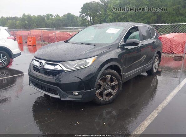 7FARW1H80HE002659 2017 HONDA CR-V Black Передня ліва чверть