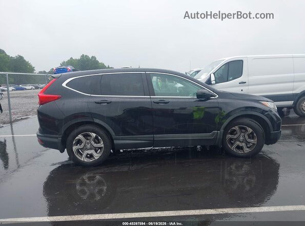 7FARW1H80HE002659 2017 HONDA CR-V Black Вид задньої частини салону