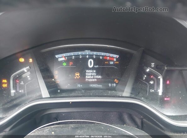 7FARW1H80HE002659 2017 HONDA CR-V Black Вид задніх сидінь