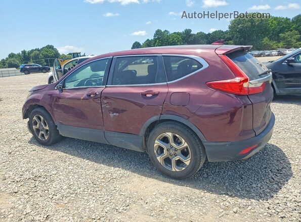 7FARW1H80HE011961 2017 HONDA CR-V Burgundy Հետևի ձախ
