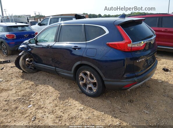 7FARW1H80KE017122 2019 HONDA CR-V Blue Tył lewy
