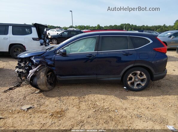 7FARW1H80KE017122 2019 HONDA CR-V Blue 