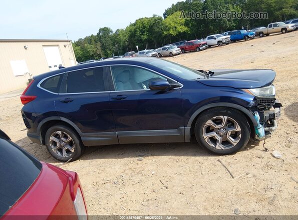 7FARW1H80KE017122 2019 HONDA CR-V Blue Widok wnętrza 360 stopni
