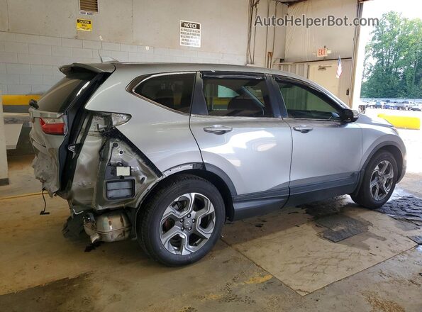 7FARW1H80KE036396 2019 HONDA CR-V Серебряный Задняя правая четверть