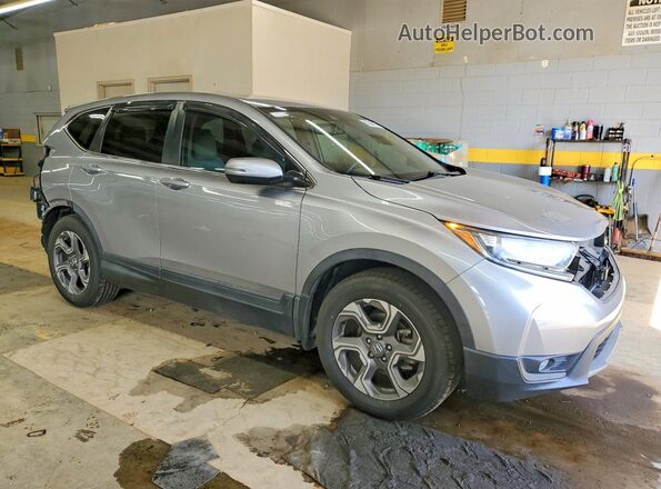 7FARW1H80KE036396 2019 HONDA CR-V Серебряный Передняя правая четверть