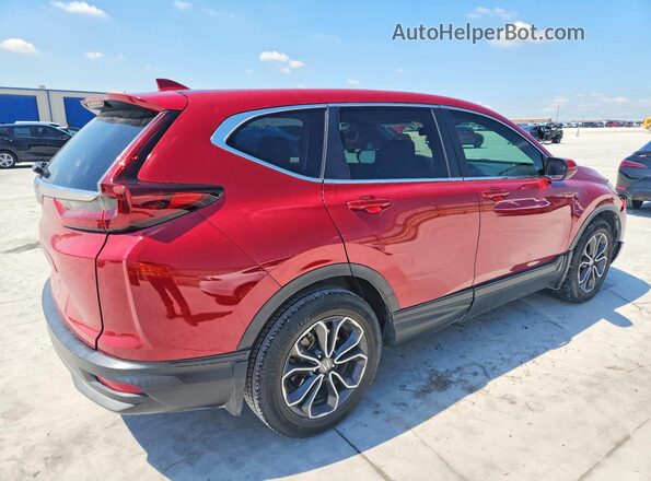 7FARW1H80LE002122 2020 HONDA CR-V Красный Задняя правая четверть