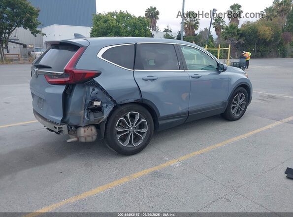 7FARW1H80NE016878 2022 HONDA CR-V Blue Հետևի աջ