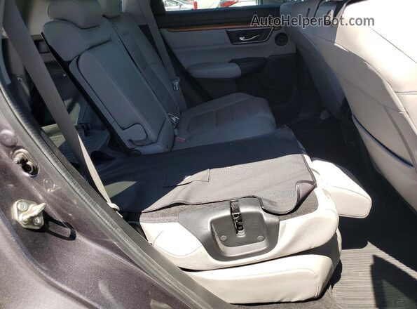 7FARW1H81HE015453 2017 HONDA CR-V Gray უკანა სავარძლების ხედი