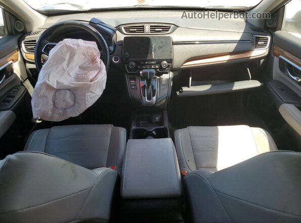 7FARW1H81HE015453 2017 HONDA CR-V Gray წინა პანელის ხედი