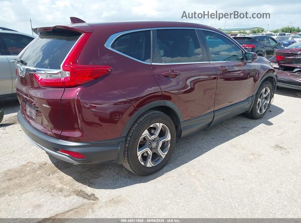 7FARW1H81JE028791 2018 HONDA CR-V Maroon უკანა მარჯვენა