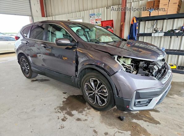 7FARW1H81LE022427 2020 HONDA CR-V Charcoal Передня права чверть