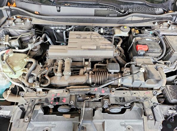 7FARW1H81LE022427 2020 HONDA CR-V Charcoal Вид задньої частини салону
