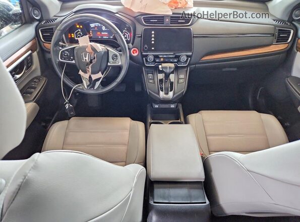 7FARW1H81LE022427 2020 HONDA CR-V Charcoal Вид панелі приладів