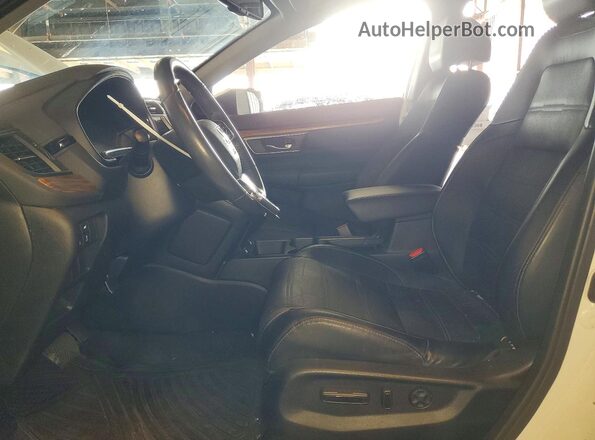 7FARW1H81LE030379 2020 HONDA CR-V Белый Вид салона спереди