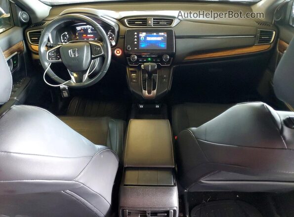 7FARW1H81LE030379 2020 HONDA CR-V Белый Вид панели приборов